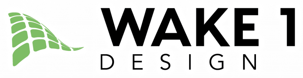 Wake 1 Design Logo